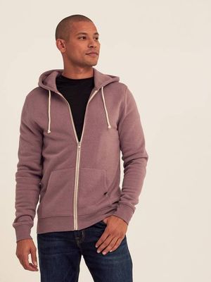 Triblend Zip Fleece Hoodie