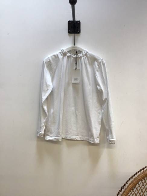 Pearl Organic Cotton Top in White S Preloved