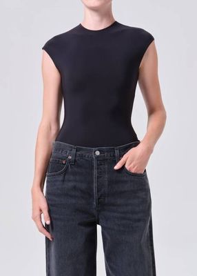 Agata Bodysuit in Black