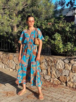 Paisley Maxi Dress - Chillax.co