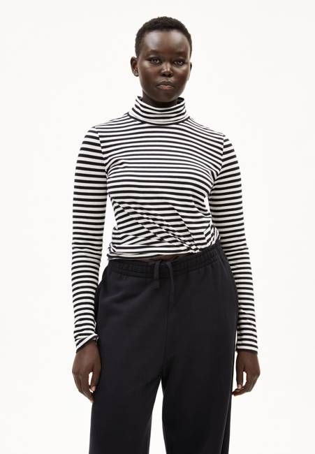 GRAZILIAA STRIPES| white-black