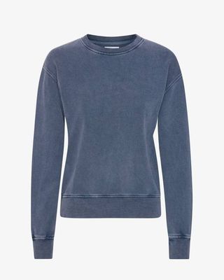 Women Classic Organic Crew - Neptune Blue