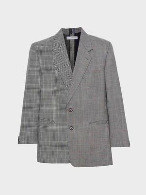 The Jamie Blazer Monochrome Check Suiting