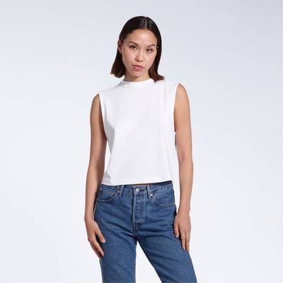 Crew Neck Organic Tank Top