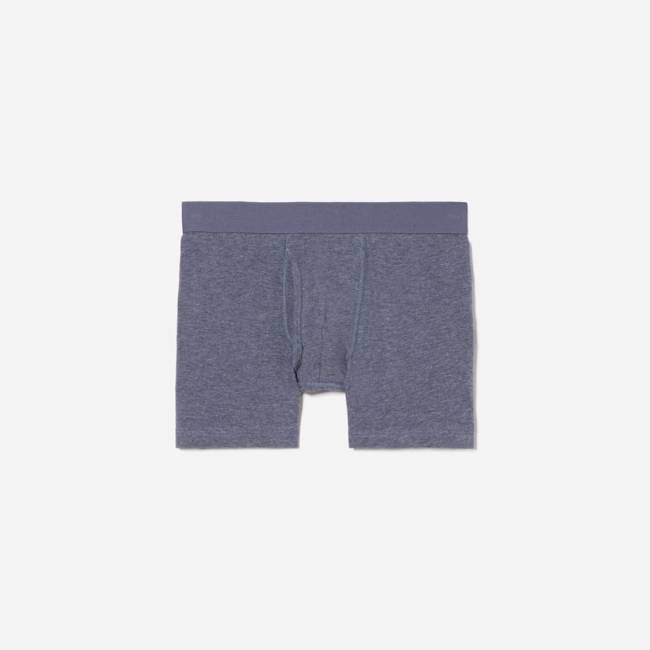 The Supima® Boxer Brief | Uniform | Heather Blue