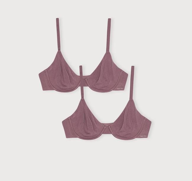 Core Unlined Demi Bra 2-Pack