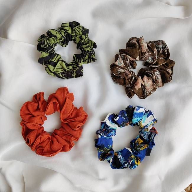 Pack of Four Scrunchies - Chillax.co