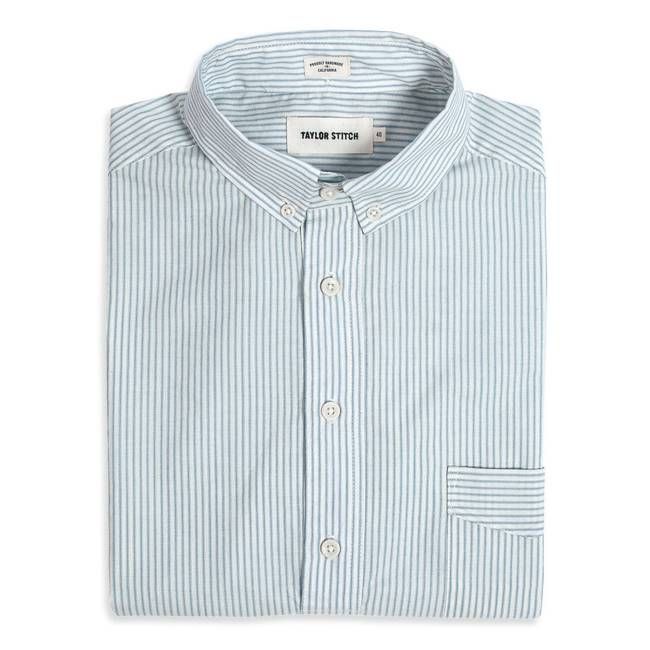 The Popover in Antique Blue Stripe