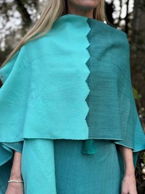 NEW! Valley Wind Wool Ruana Aranya