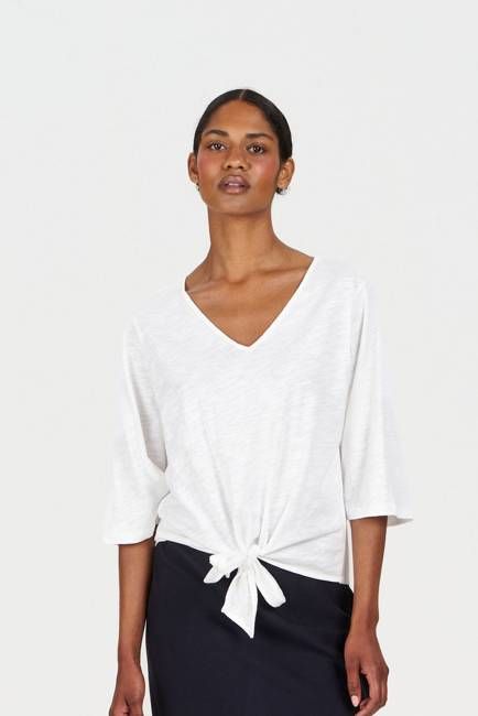 LYRA Organic Cotton Top - White