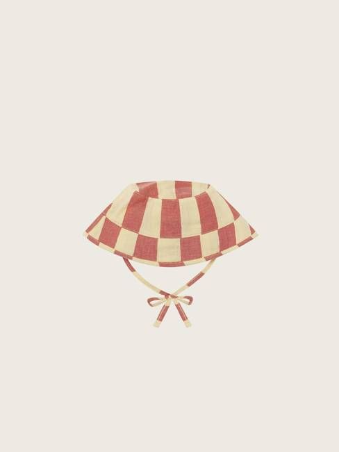 Tomato Stripes Bucket Sun Hat