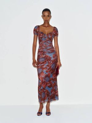 Lisbon Mesh Knit Dress