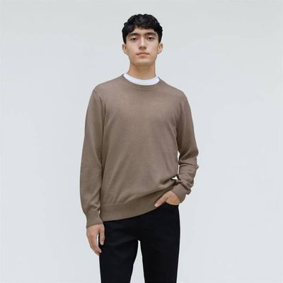 The No-Sweat Sweater | Uniform | Taupe Grey