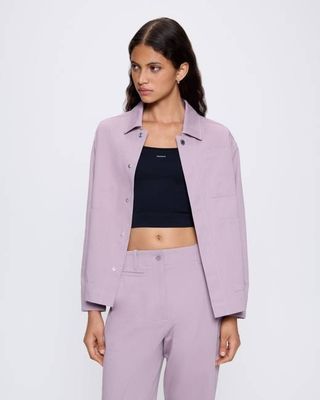 Archive Women's DNA Utility Jacket—raisin purple