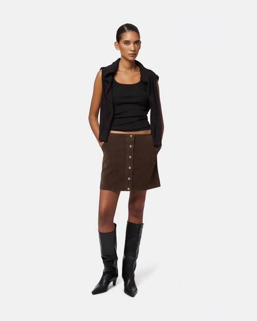 Ella Sans Suede Mini Skirt