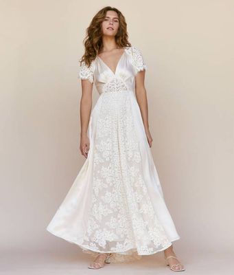 The Fitzgerald Dress | Pearl Silk