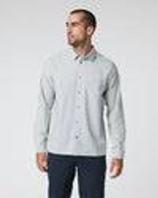 Long Sleeve Manhattan Button Down | Sky Grey | Vuori