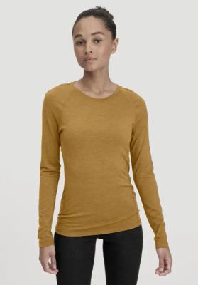 Wool-Silk long-sleeve made from organic merino wool with silk