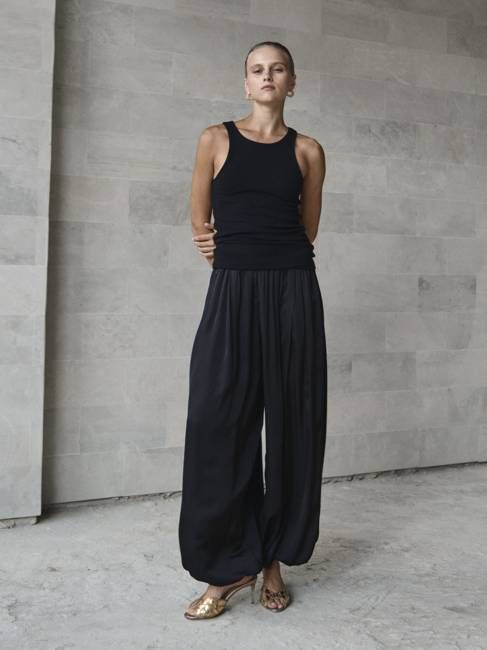 Mulberry Silk Balloon Pant