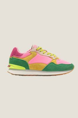 Santa Marta Trainers | Green/Pink