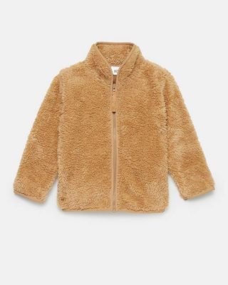 Kids EcoLoft Teddy Zip Front