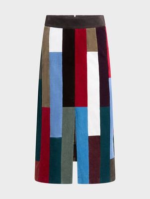 Gaby Skirt Tessellated Corduroy