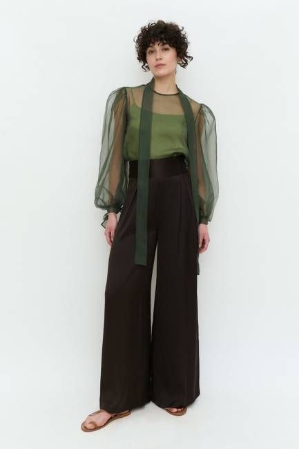 Yakueda Chemise vert