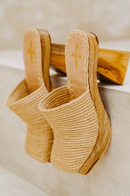 Kahina Heels für Damen Naturbeige