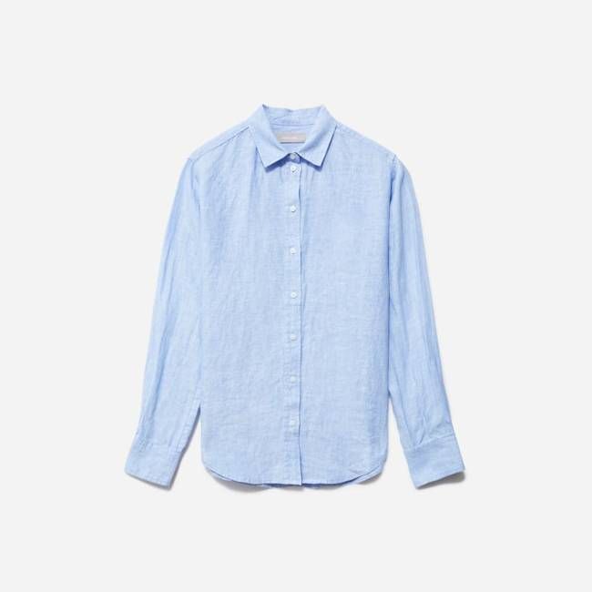 The Must-Have Shirt in Linen | Classic Blue
