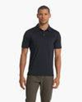 Zephyr Polo | Black Heather | Vuori