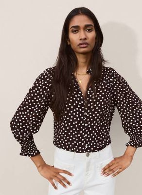 Cela Puff Sleeve Blouse