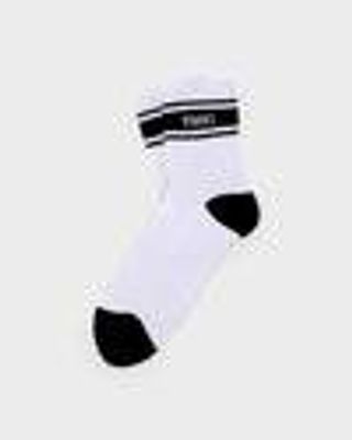 Half Crew Stripe Novelty Sock – Black & White Stripe Socks – Accessories – Vuori