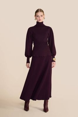 Estella Knit Jumper Plum