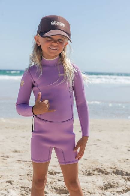 Humu Mini Springsuit - Dusty Lavender