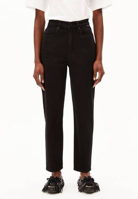 MAIRAA MOM JEAN | black