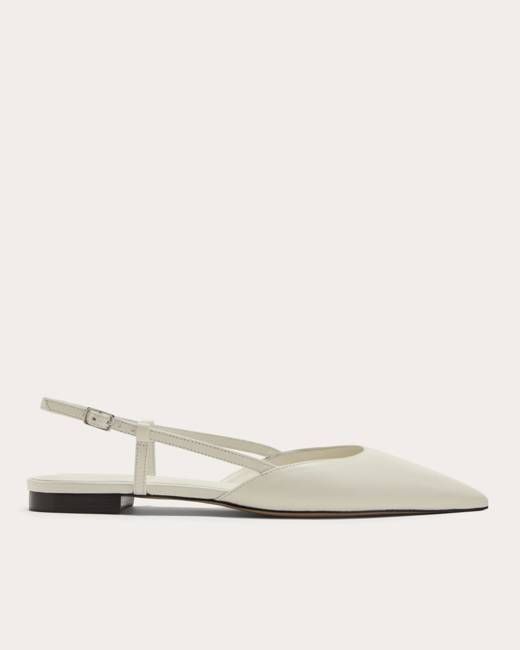 The Studio Slingback Flat | Canvas