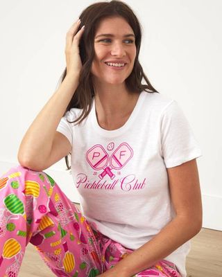 Pickleball Club - Saturday Graphic Tee - Cloud