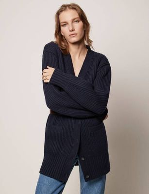 Relaxed Cardigan - Resale | Navy