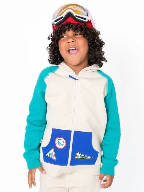 Kids' Organic Cotton Oat Hoodie