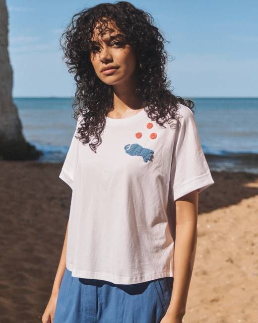 Lowie Crochet Fish T-Shirt