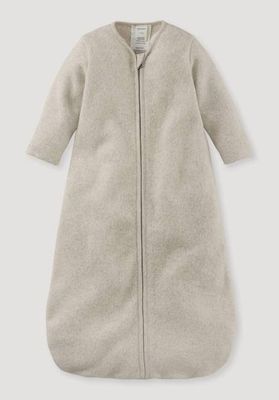 Fleece sleeping bag made from pure organic cotton