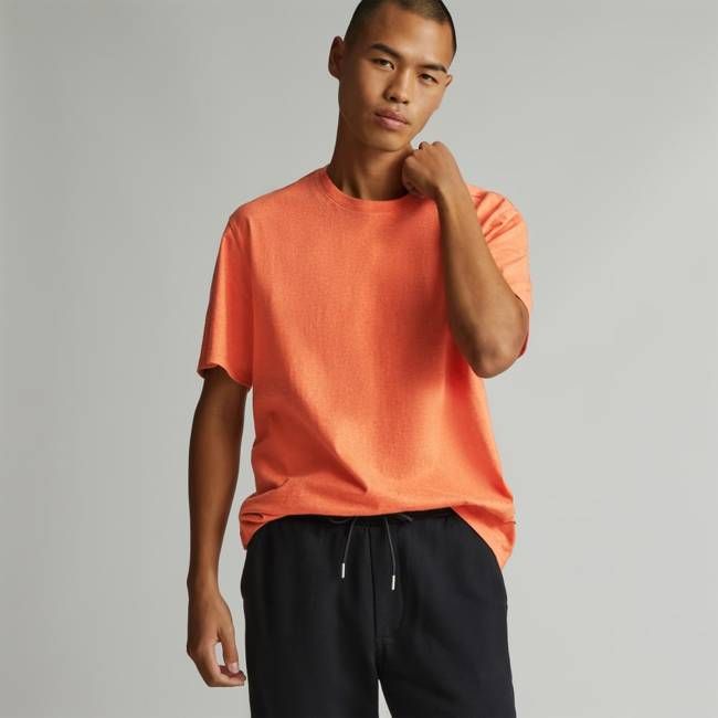 The Organic Cotton Crew | Heathered Paprika