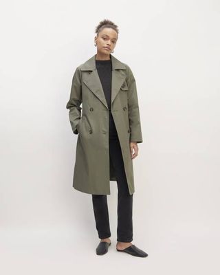 The Trench Coat | Pewter Green