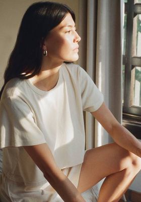 Basic Crop Tee Natural