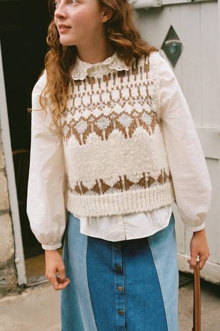 The Emmi Vest | Snowflake