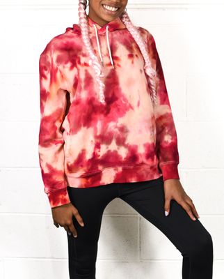 Femme Tie-Dyed Upcycled Hoodie