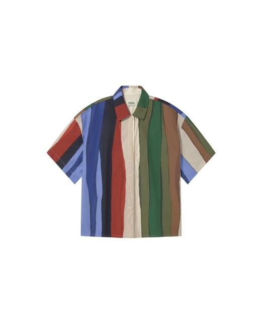 Poplin striped river Anna blouse