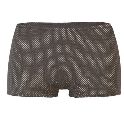 Bio-Panty Erna Muster Fairy graphit (grau)