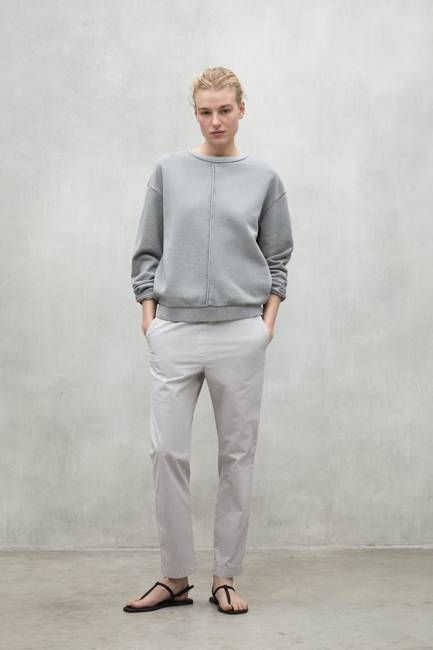 LIGHT GREY ANKARA SWEATSHIRT