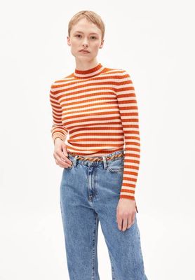 ALAANIA STRIPED | verbrannter Rosenquarz